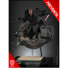 (PREVENTA) Star Wars Episode l The Phantom Menace - Darth Maul With Sith Speeder ( 25Th Anniversary) 
